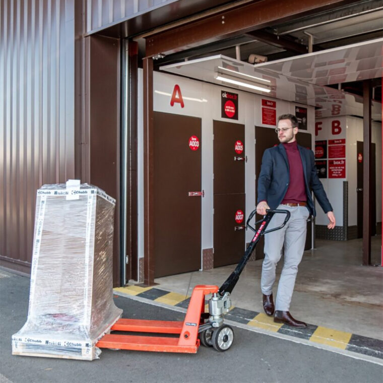 okbox garde meuble Evreux box stockage Réception de marchandises